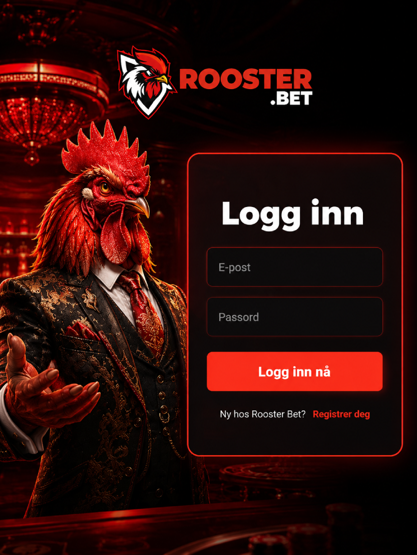 RoosterBet login